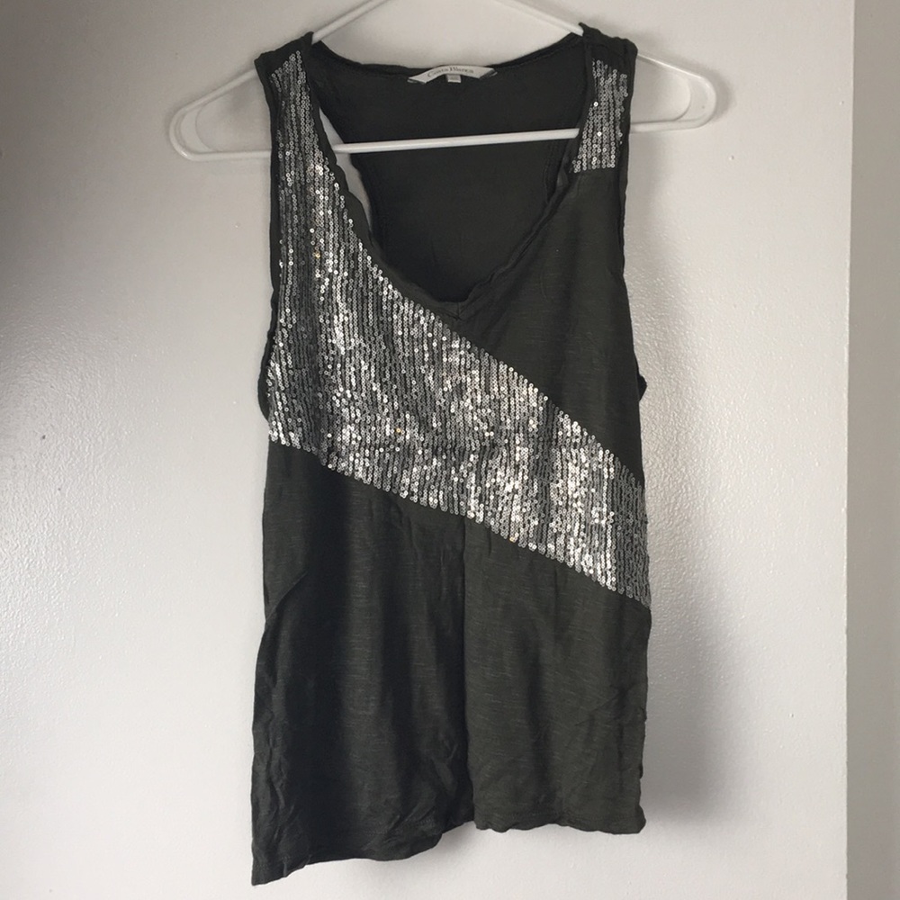 Costa Blanca Sequined Tank-Top